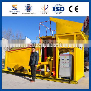 Easy operation gold sluice box gold panning machine for sale