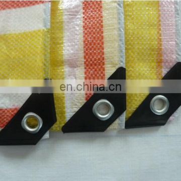 pe tarpaulin sheet/ldpe coating with plastic corner,Linyi factory