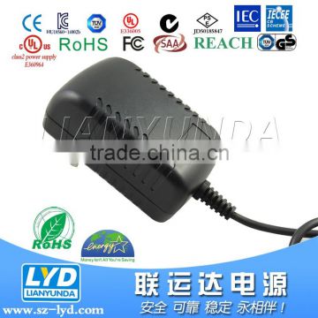 CE approved power battery charger 8.4V 1A wallmount type