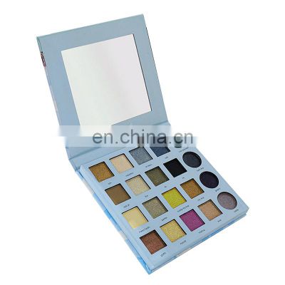Manufacturer Cardboard Packaging Eyeshadow Palette Popular Creative Design Paperboard Packing