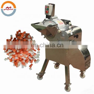 Automatic commercial fruit dicing machine auto industrial fruits cube cutter dicer cutting cubing equipment cheap price for sale