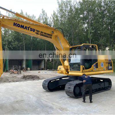 Komatsu construction machinery pc200-8 used komatsu hydraulic excavator