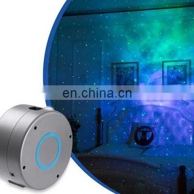 Romantic Bluetooth Speaker Starry Sky Night Light Projector Voice Sensor Ocean Wave Starry Lights Lamp
