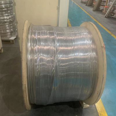 TP316L6.35 * 0.89 high pressure low temperature seamless super-long stainless steel coil marine multi-core heat tracing insulation pipe