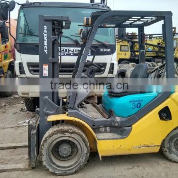 used Komatsu forklift FD30T-16 with good condition