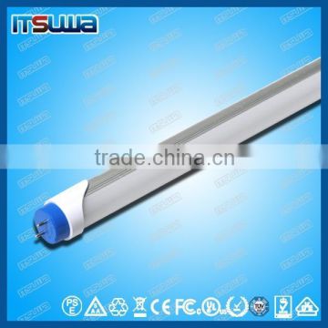 hot selling the LED tube driverless light SMD dimmable 1200mm t8 oval led tube with new plug
