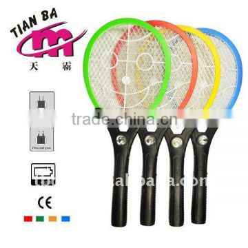 mix color electronic mosquito swatter with light