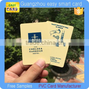13.56mhz custom print Ultalight(R) EV1 rfid PVC hotel key card