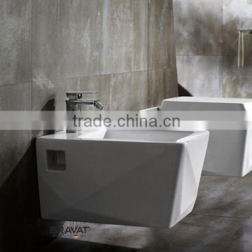High quality ceramic self cleaning Wall hung toilet bidet C2622W