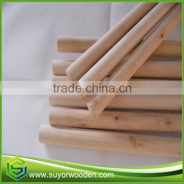 90x2.0cm smooth natural round wooden stick hot selling to Korea