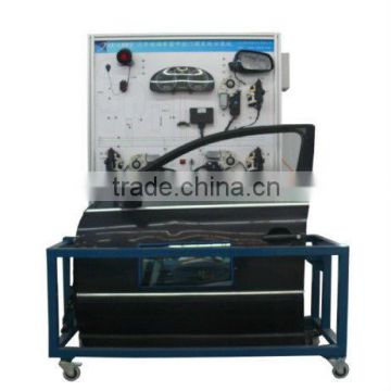 Automotive training equipment, car electric windows and central locking teaching board