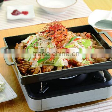 The teppanyaki japan iron plate thickness 3.2mm made by SUMMIT KOGYO