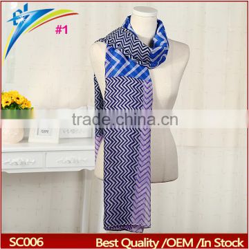 Factory New Model Chiffon Scarf for Lady