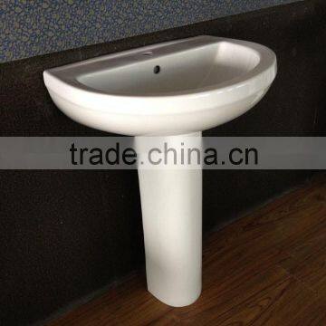 FH300C Washbasin with Pedetal Bathroom Design Sanitary Ware Ceramic