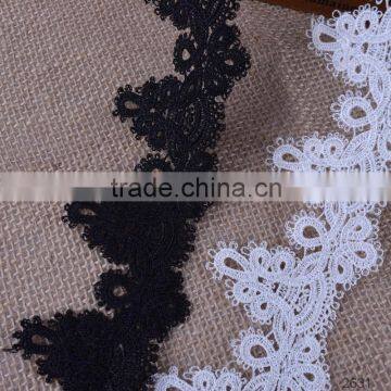 High quality embroidery water soluble lace for sale