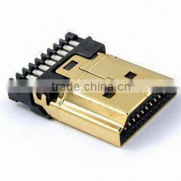 HDMI Connector with 40V DC Rated Voltage