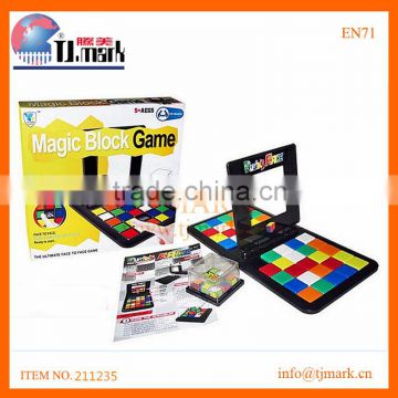 Multicolor Plastic Battle Sliding Puzzle Game
