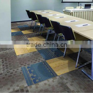 Office projects 50cm*50cm PVC Backing Anti Fire Nylon Carpet Tiles (Mosaic Series)