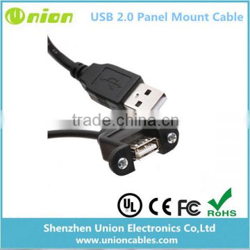 USB A type Male to Female extension cable 100CM for PCI or Front Panel Mount