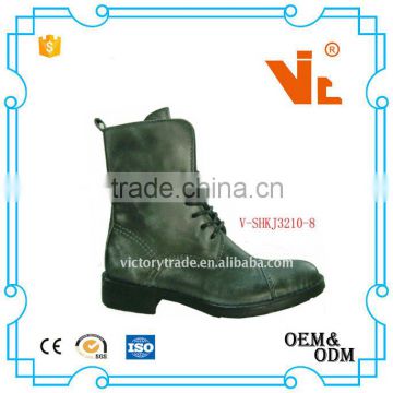 Hot Sale New Design V-SHKJ3210-8 fashion Men's Military Boots