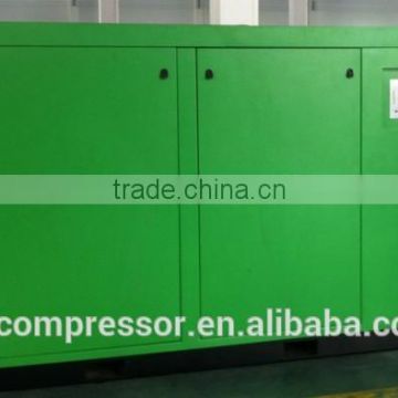 Oil free Chinese screw pneumatic control 10hp 15 bar air compressor