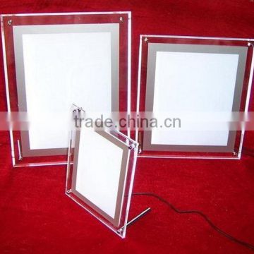Bottom price hot-sale free standing acrylic led signs