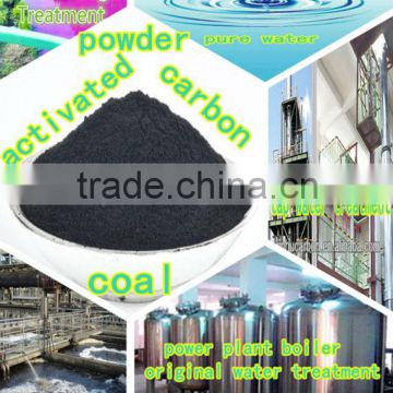 Mineral water plant cost less activated carbon based coal powder with high quality