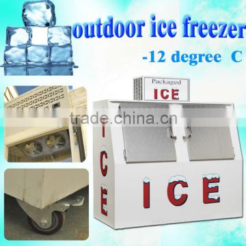 Outdoor Ice Freezer store 200 bags Ice (CE Approval)