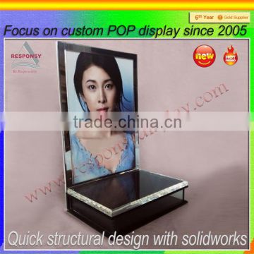 cost effective ODM OEM acrylic counter display rack