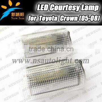 Wholesale no wire easy installation car interior light door light 9-16V DC led courtesy light for Lexus/FT-68 for Crown