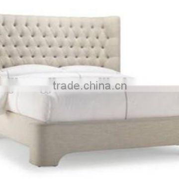 Comfortable White Linen Soft Bed( LB1090)