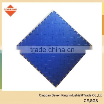 China Manufacture PVC Interlocking floor tile for Garage