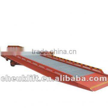 Electric and manual mobile yard ramp(loading ramp) DC 015