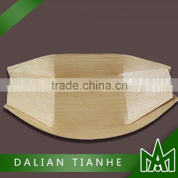 High quality mini wooden boat plate or tray