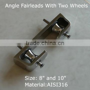 Boat wire chock,ship chock,stainless steel closed chock for yacht