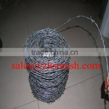 galvanized steel coiled barbed wire