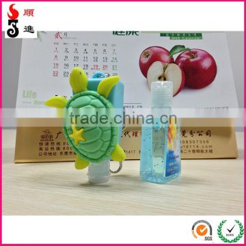 High Quality Scented Ethanol-based Antiseptic Hand Disinfectant with Cute Designs Portable Silicone Holders