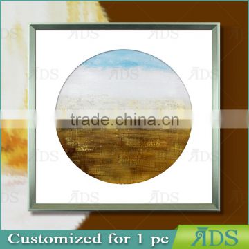 Hot sale art painting with golden foil for wall art decoration