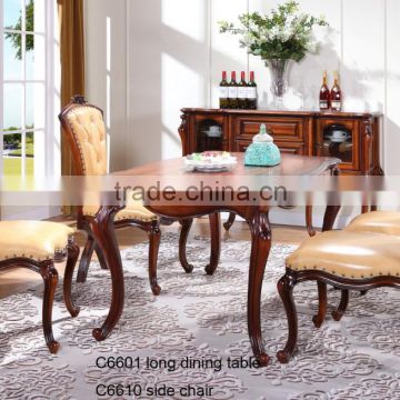 C6601 European Style 12 seater dining table/dining table oval extendable,antique dining table,large extendable dining table