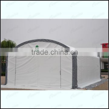 Steel Frame Fabric Building , Warehouse Tent , Storage Shelter