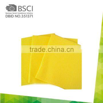 Logo printed orange super absorbent germany nonwoven cleaning cloth (Germany style)
