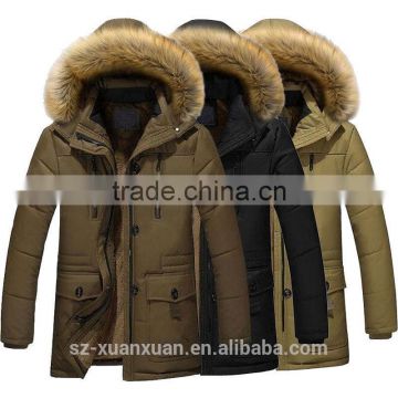 Newest Customized Logo Men's Jacket Warm Cheap Winter jacket