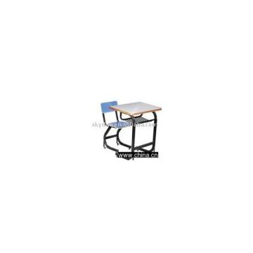 ,student desk and chair,single desk and chair,desk,chair