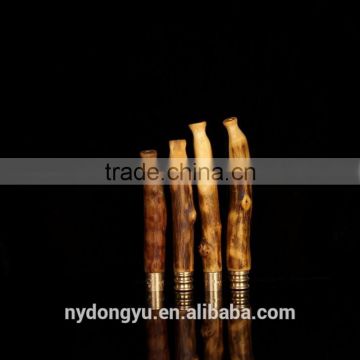 odd shape wood metal filter cigar holder / dunh dragon carved filter cigar holder/fancy filter cigarette holder