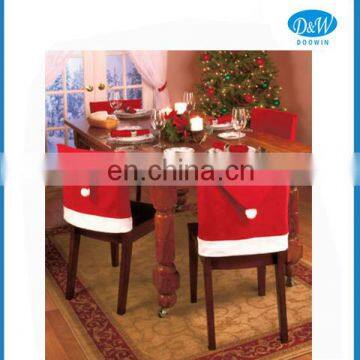 Christmas Santa Chair Cover Kitchen Decoration For X'mas Dinner