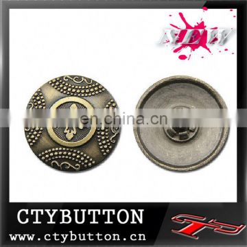 CTY-SN(119)metal shirt button snaps for leather
