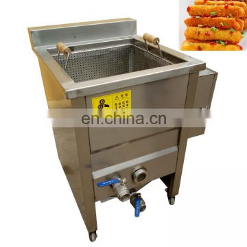 Hot Selling Stainless Steel Electric Heating Continuous Peanut Fryer Machine Automatic Continuous Snack Deep Fryer