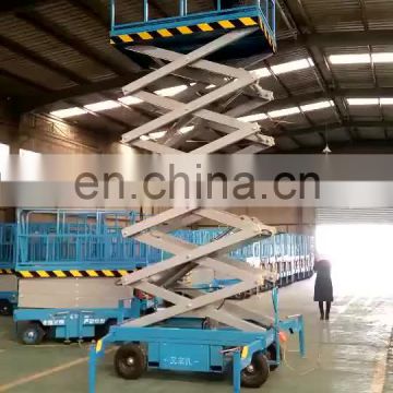 best price mobile auto lift / mini self-propelled hydraulic scissor lift from manufacturer