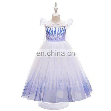 Queen Elsa Inspired Dress Up Girl Party Halloween Elsa Cosplay Costume for Christmas