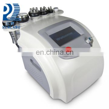 6 in 1 ultrasonic cavitation vacuum beauty machine, ultrasonic cavitation machine of Guangzhou Renlang
